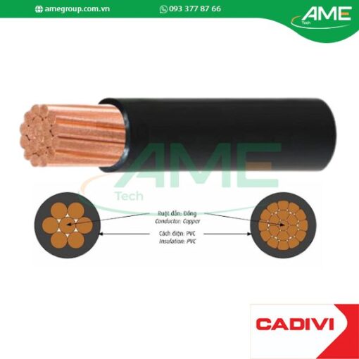 Cáp hạ thế CV CADIVI 120-0.6/1kV