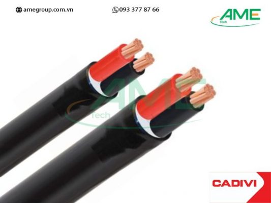Cáp hạ thế CVV CADIVI 2×1.5-300/500V 