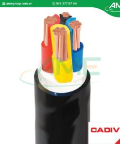 Cáp hạ thế CVV CADIVI 4×10-300/500V