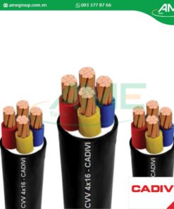 Cáp hạ thế CVV CADIVI 4×16-0.6/1kV