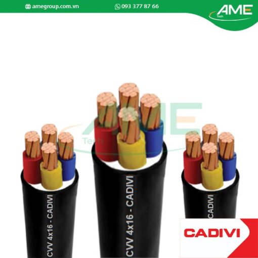 Cáp hạ thế CVV CADIVI 4×16-0.6/1kV