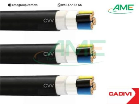 Cáp hạ thế CVV CADIVI 4×2.5-300/500V