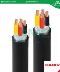 Cáp hạ thế CVV CADIVI 4×25-0.6/1kV