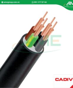 Cáp hạ thế CVV CADIVI 4×4-300/500V