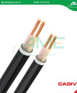 Cáp hạ thế CXV CADIVI 2×1.5-0.6/1kV