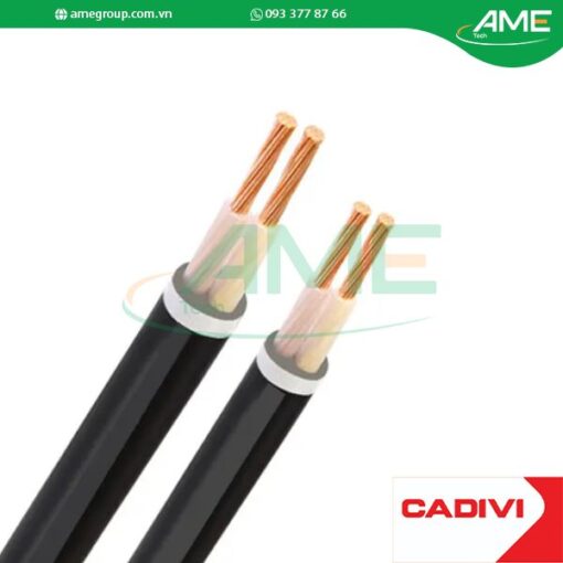 Cáp hạ thế CXV CADIVI 2×1.5-0.6/1kV