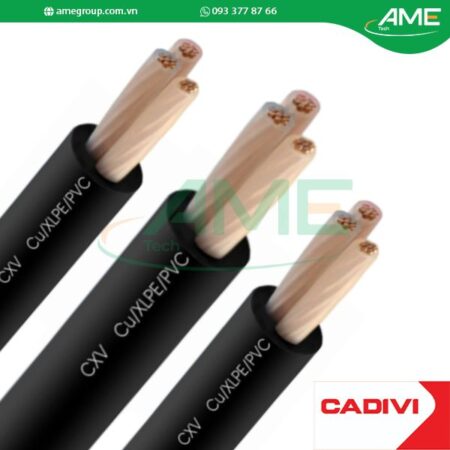 Cáp hạ thế CXV CADIVI 3×4-0.6/1kV