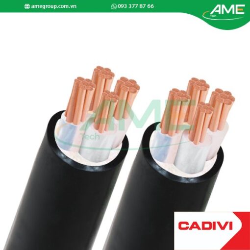 Cáp hạ thế CXV CADIVI 4×4-0.6/1kV