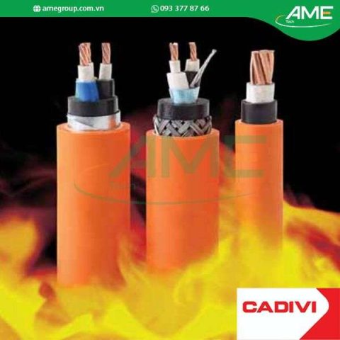 Cáp hạ thế chống cháy CXV/FR CADIVI 3X16+1X10-0.6/1kV