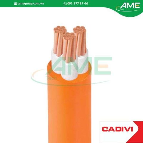 Cáp hạ thế chống cháy CXV/FR CADIVI 3×1.5-0.6/1kV