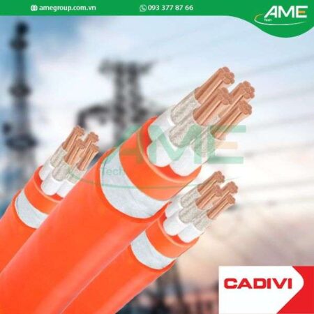 cáp hạ thế chống cháy CXV/FR CADIVI 3×25+1×16-0.6/1kV chính hãng