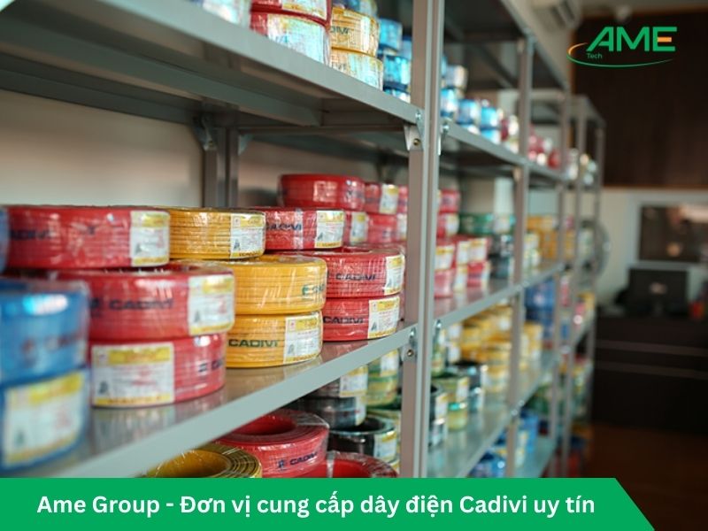 mua dây điện Cadivi 6.0 giá tốt tại AME Group