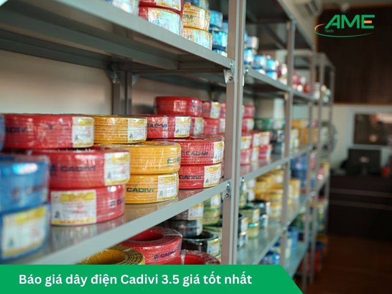 Báo giá dây điện Cadivi 3.5 cập nhật mới nhất