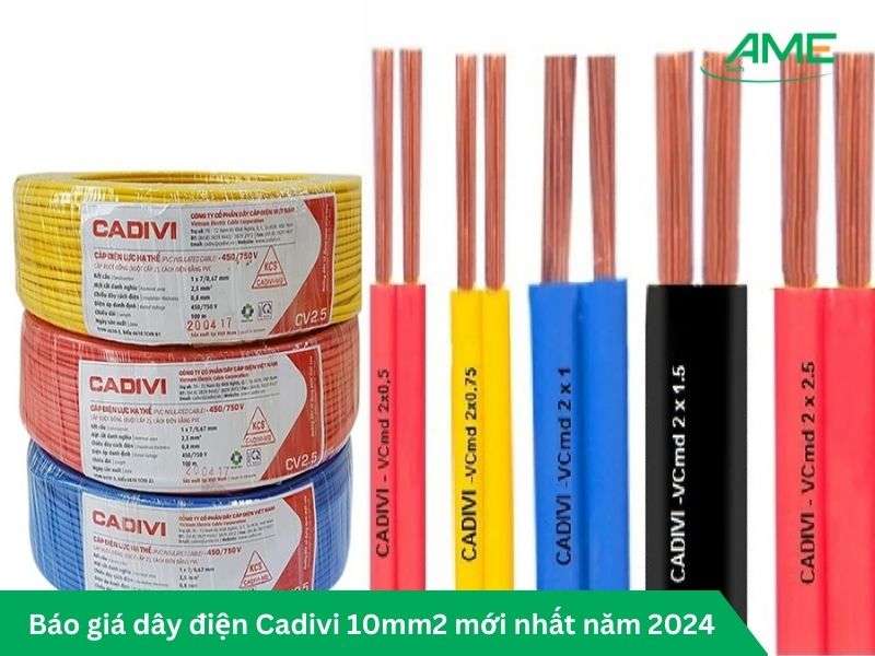 Báo giá dây điện Cadivi 10mm2