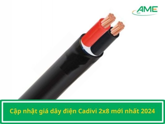 Giá dây điện Cadivi 2×8 