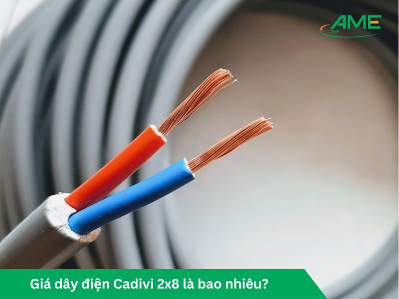 Giá dây điện Cadivi 2×8