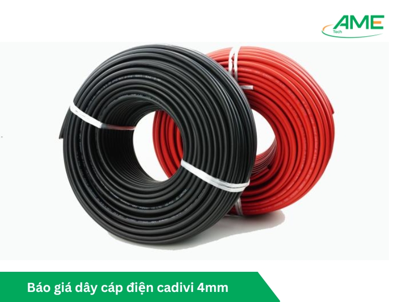 Dây cáp điện cadivi 4mm