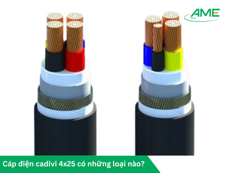 Các loại Cáp điện Cadivi 4×25
