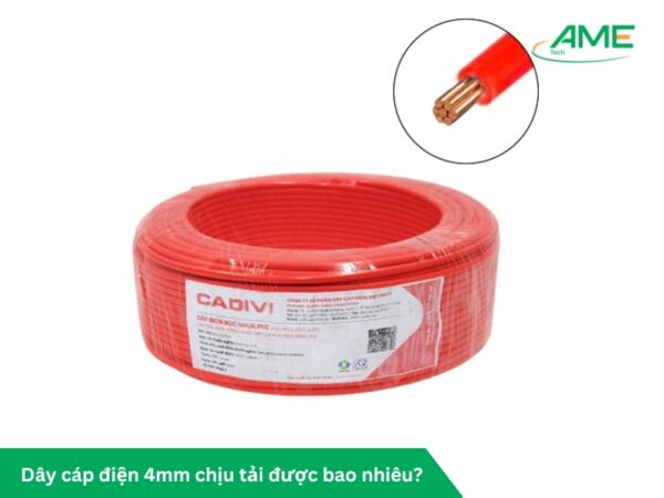  Giá Dây Diện Cadivi 4.0 (4 mm) Bao Nhiêu 1m? Bildidee 