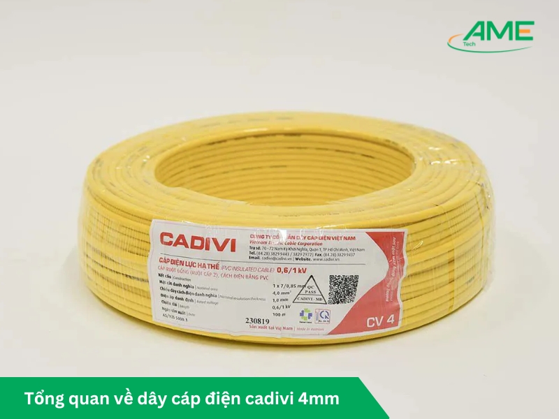 dây điện Cadivi 4.0