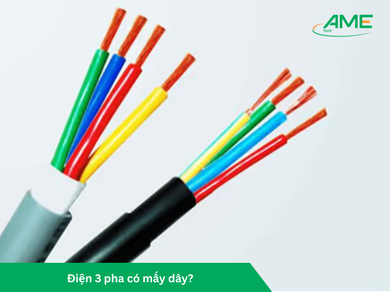 Điện 3 pha có mấy dây