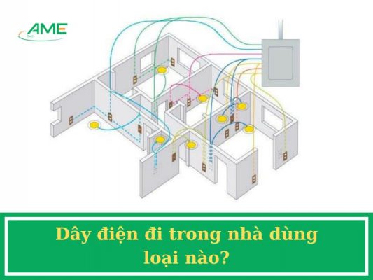 Dây điện đi trong nhà dùng loại nào