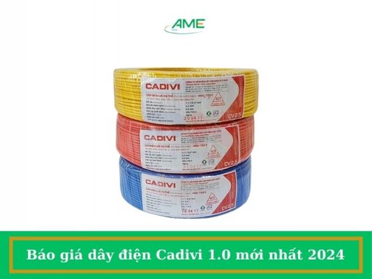 giá dây điện Cadivi 1.0