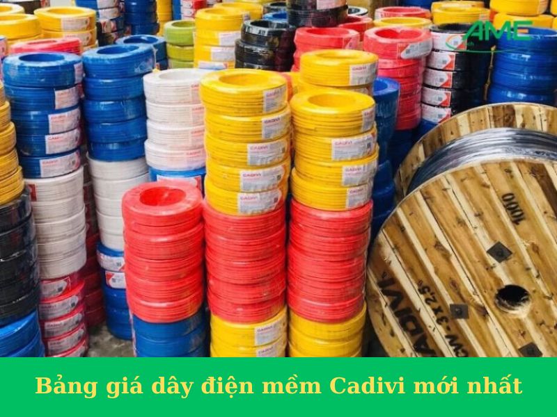 Bảng giá dây điện mềm Cadivi mới nhất