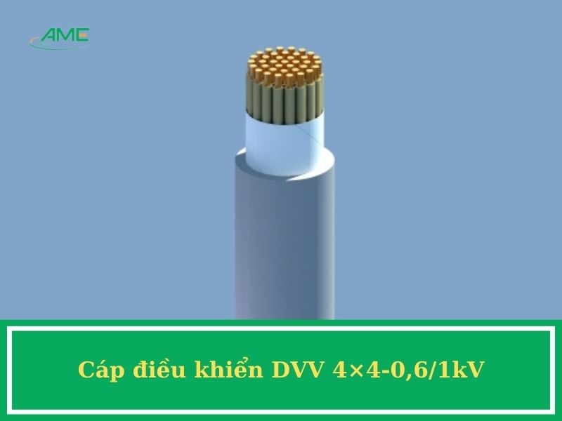 Cáp điều khiển DVV 4×4-0,6_1kV