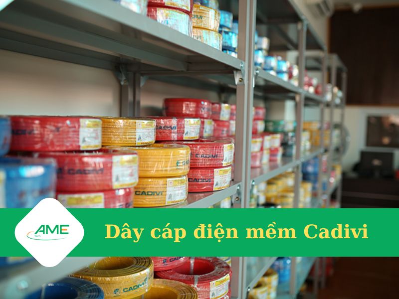 Dây cáp điện mềm Cadivi