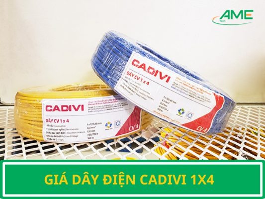Giá dây điện Cadivi 1x4
