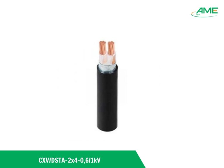 CÁP ĐIỆN LỰC HẠ THẾ CÓ GIÁP BẢO VỆ CXVDSTA-2×4-0,61KV