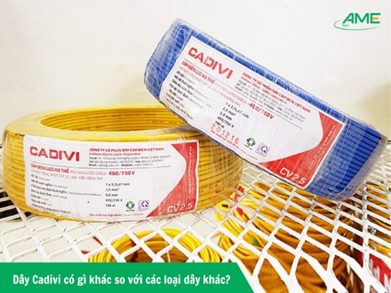 Sự khác biệt giữa dây Cadivi so với các loại dây khác