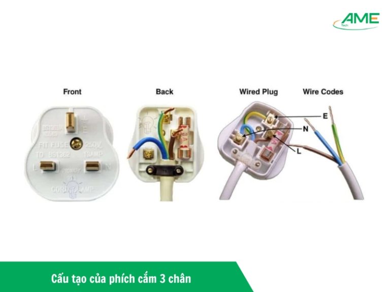 cấu tạo của phích cắm 3 chân