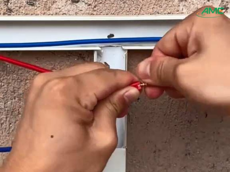 Cách nối dây điện chữ T 3