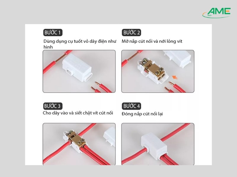 cách sử dụng cút nối chữ T