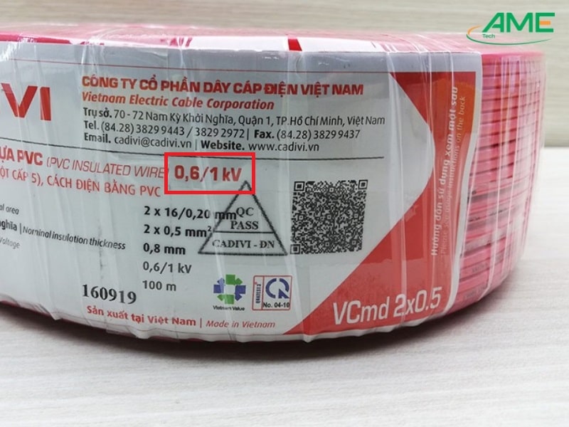 Dây điện 0.6/1kV là gì?