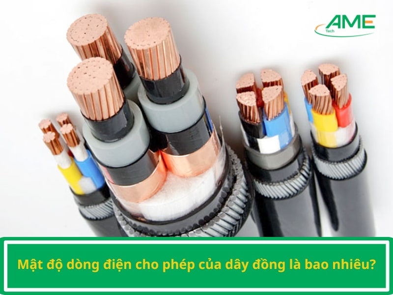 Mật độ dòng điện cho phép của dây đồng