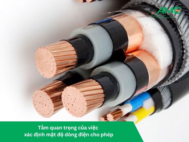 Tầm quan trọng của việc xác định mật độ dòng điện cho phép