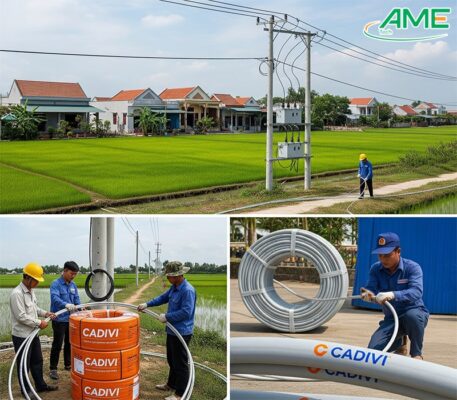 Cáp điện CADIVI tại Đồng Tháp