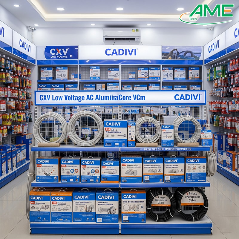 Các loại cáp điện CADIVI tại Lâm Đồng phổ biến hiện nay