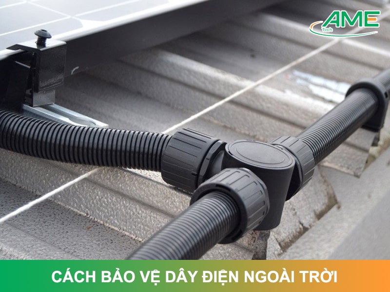 Cách bảo vệ dây điện ngoài trời