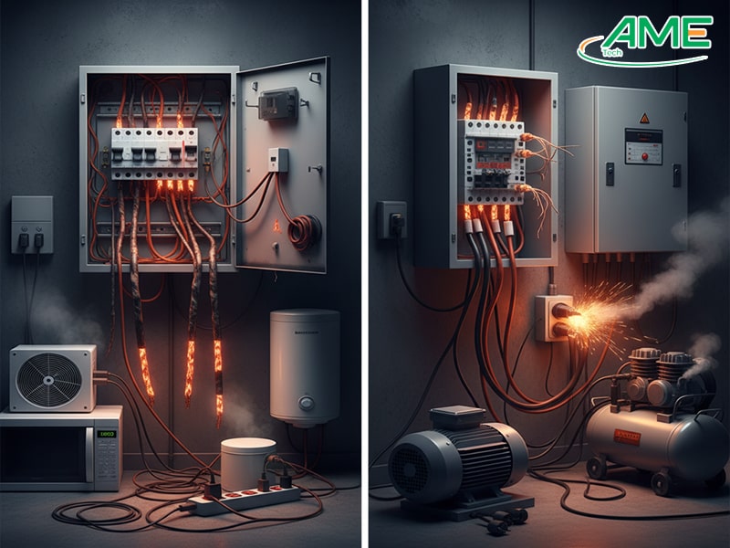 Nguyên nhân chính gây ra tình trạng quá tải điện