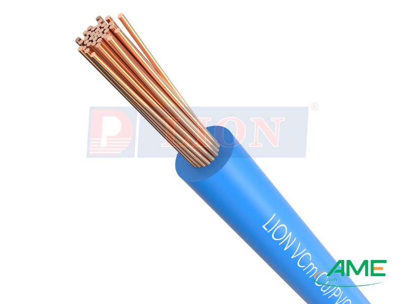 Dây điện đơn mềm Lion VCm-10-0.6_1kV Dây điện đơn mềm Lion VCm-10-0.6_1kV
