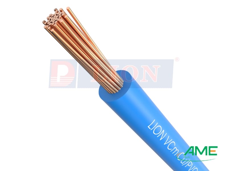 Dây điện đơn mềm Lion VCm-10-0.6_1kV