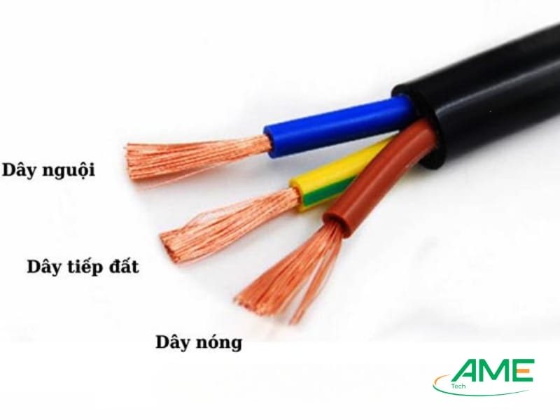 Dựa vào màu sắc dây điện (theo quy chuẩn IEC và TCVN)