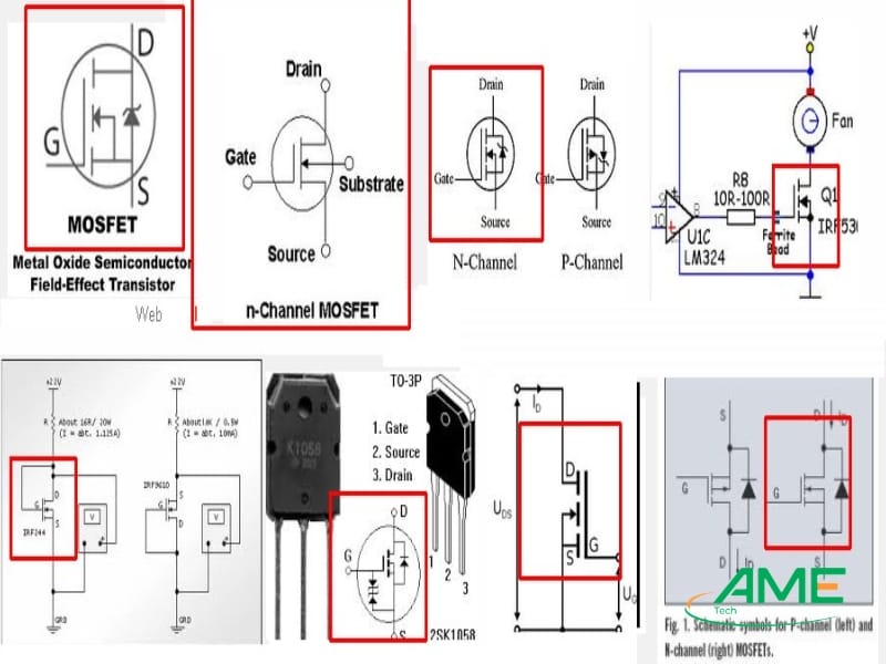 Ký hiệu của Mosfet là gì?