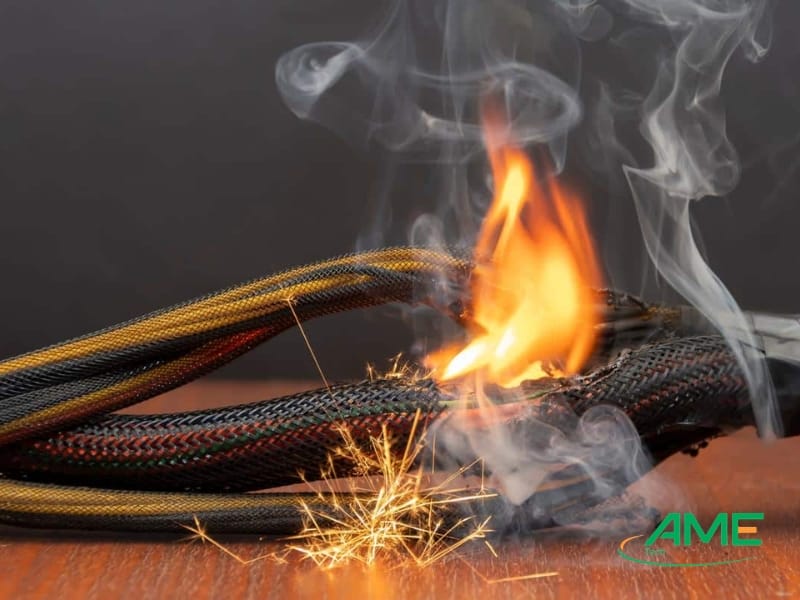 Nguy cơ cháy nổ cao do chập điện và tia lửa điện tại các mối nối lỏng