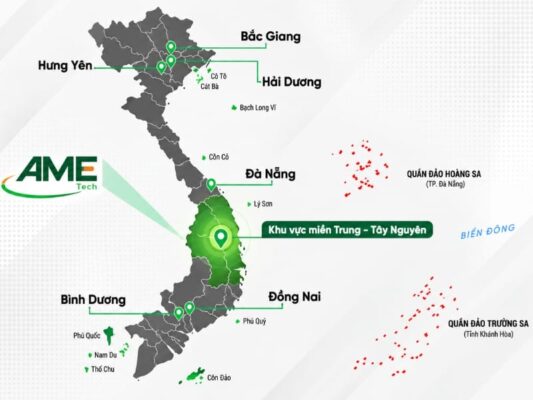 Tổng kho miền Trung - Tây Nguyên của AME Group