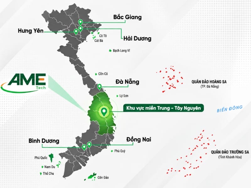 Tổng kho miền Trung - Tây Nguyên của AME Group
